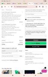 Insane Kydex Creations coupon verification screenshot