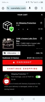 42kcookie coupon verification screenshot