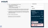In-Shape coupon verification screenshot