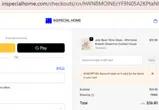 Inspecial Home coupon verification screenshot