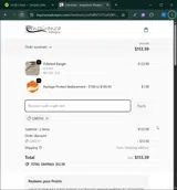 Cart10 coupon verification screenshot