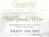 Inspireme coupon verification screenshot