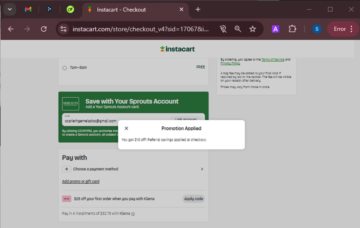 how to use Instacart coupons