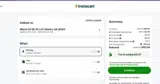 Instacart coupon verification screenshot