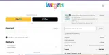 VIOLETACOLINA coupon verification screenshot