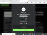 trip23 coupon verification screenshot
