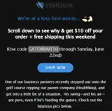 GATORBAIT10 coupon verification screenshot