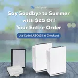 LABOR25 coupon verification screenshot