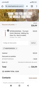 NEWYEAR2024 coupon verification screenshot
