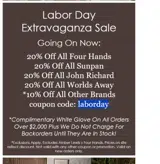 Interior HomeScapes coupon verification screenshot
