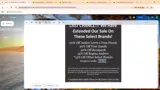 Interior HomeScapes coupon verification screenshot