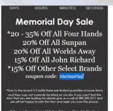 Interior HomeScapes coupon verification screenshot