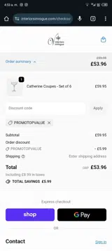 PROMOTOPVALUE coupon verification screenshot
