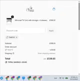 TAKE10 coupon verification screenshot