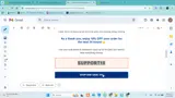 SUPPORT10 coupon verification screenshot