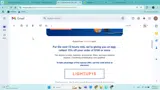 LIGHTUP15 coupon verification screenshot