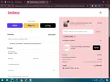 WELCOME10 coupon verification screenshot