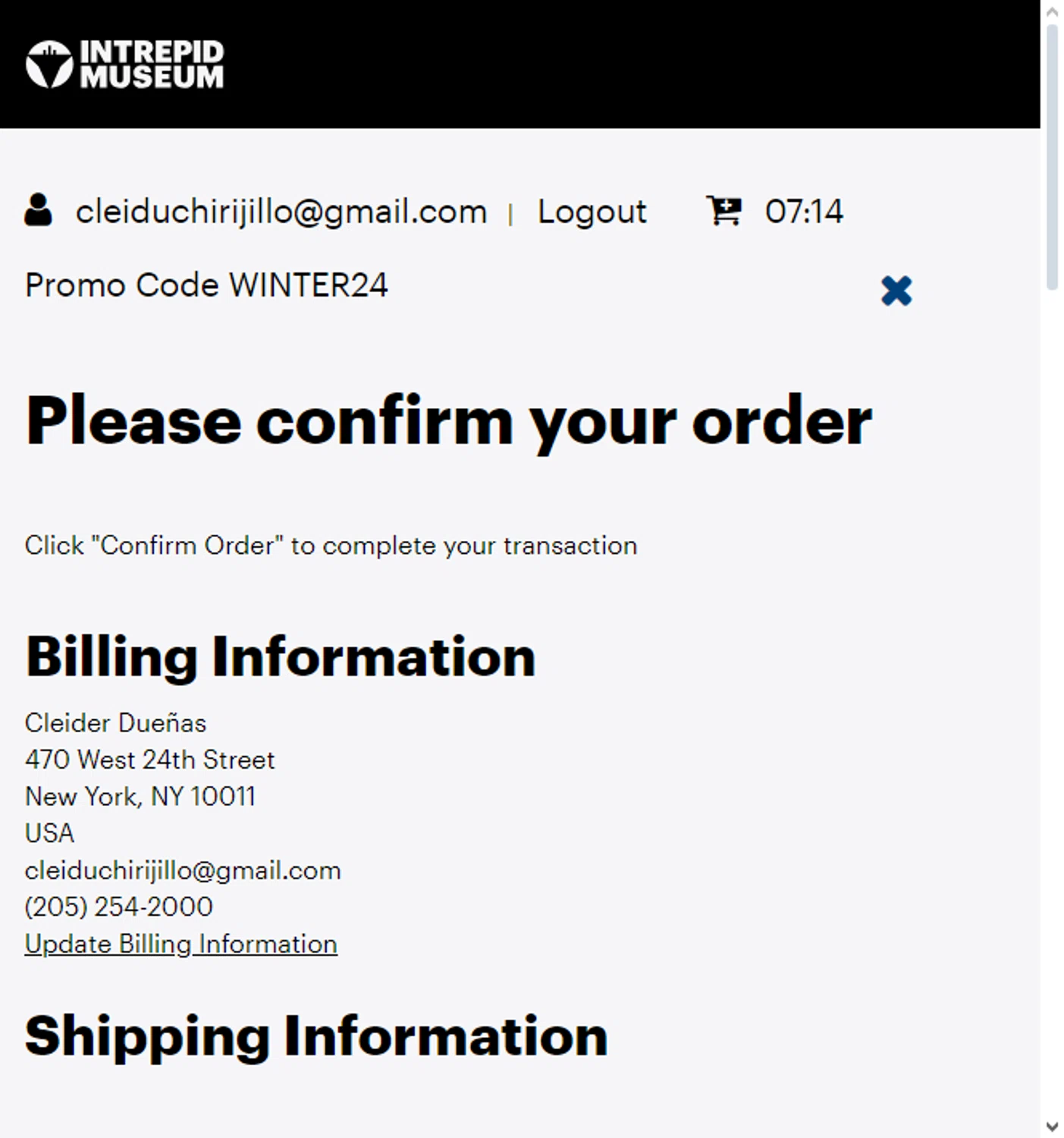how to use Intrepid Museum coupons