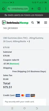 take10 coupon verification screenshot