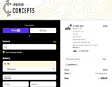 Invader Concepts coupon verification screenshot