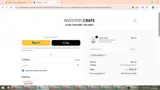 Investor Crate coupon verification screenshot