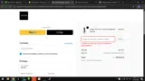 WELCOME10 coupon verification screenshot