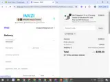 INVZI coupon verification screenshot