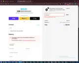 INVZI coupon verification screenshot