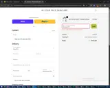 IN YOUR FACE SKINCARE coupon verification screenshot