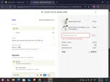 IN YOUR FACE SKINCARE coupon verification screenshot