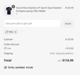 Iowa Cubs coupon verification screenshot