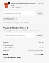 Iowa Cubs coupon verification screenshot