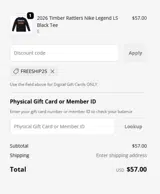 Iowa Cubs coupon verification screenshot