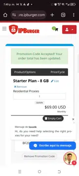 BF2024 coupon verification screenshot