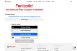 IPLAY5 coupon verification screenshot