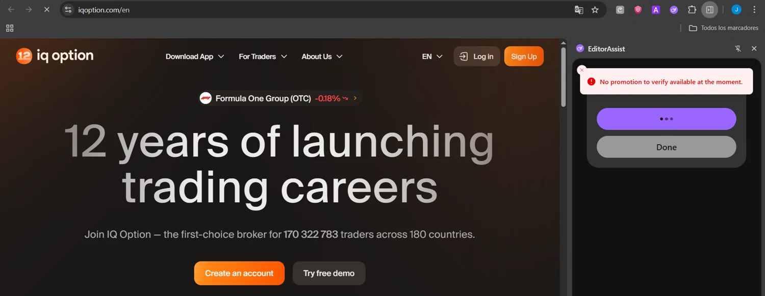 IQ Option promo code screenshot showing code SPOOKY666 applied at IQ Option checkout page. Uploaded by SimplyCodes community member Jeanjc on Nov 24, 2025