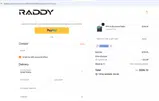 RADDYFUN coupon verification screenshot