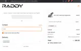 Raddy1 coupon verification screenshot