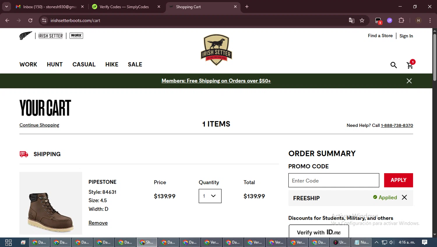 Irish Setter coupon code tested [monthyear] – Coupons Scout