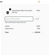 Light-It-Up coupon verification screenshot