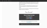 BFCM coupon verification screenshot