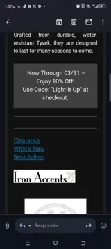Light-It-Up coupon verification screenshot