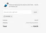 SHIPFREE coupon verification screenshot