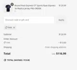 FAN coupon verification screenshot