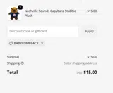 BABYCOMEBACK coupon verification screenshot