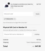 FREESHIP25 coupon verification screenshot