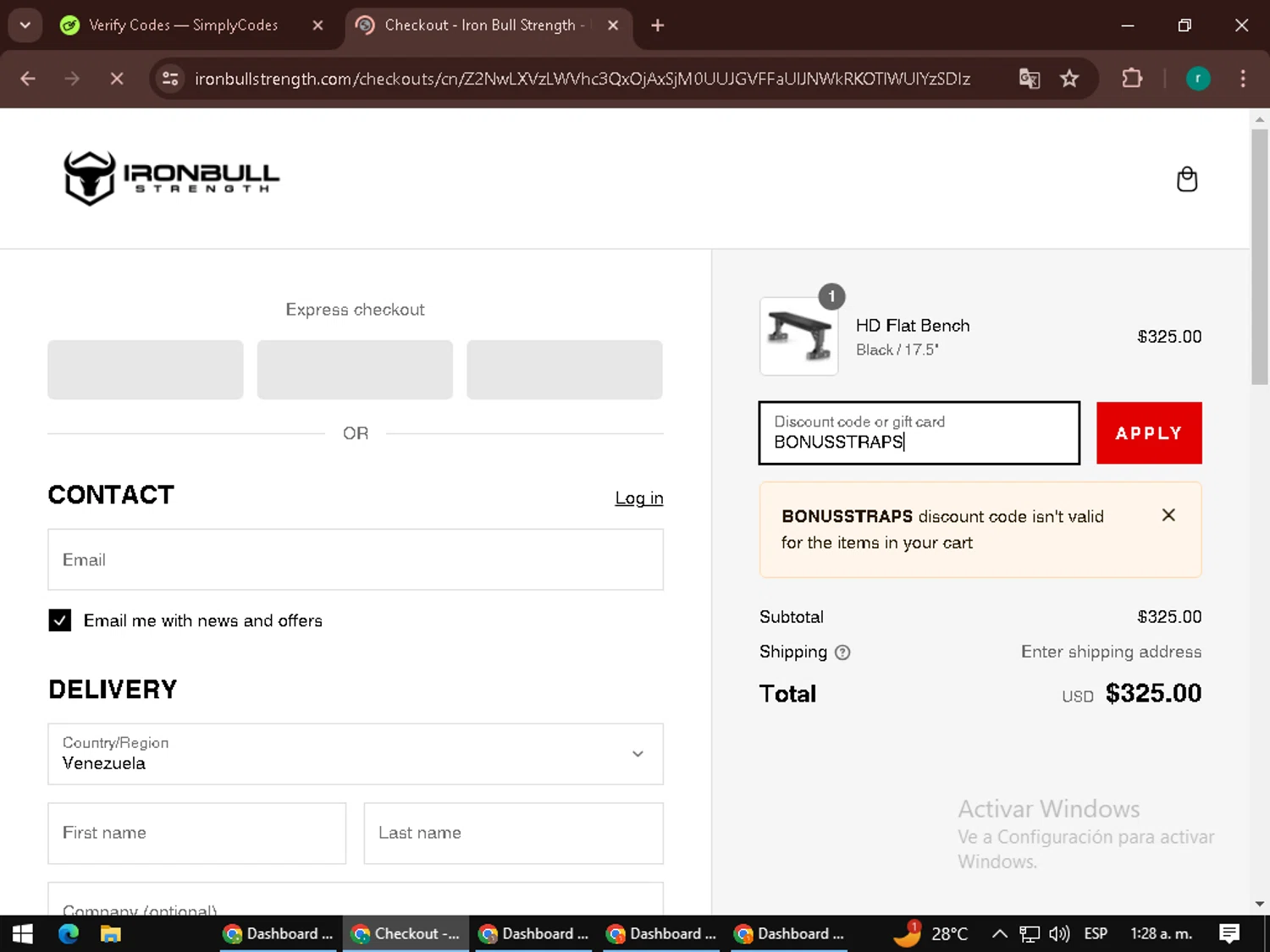 how to use Iron Bull Strength coupons