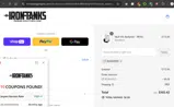 IRONVIP25 coupon verification screenshot