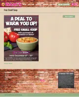 WARM coupon verification screenshot