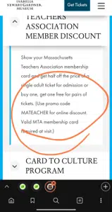 MATEACHER coupon verification screenshot